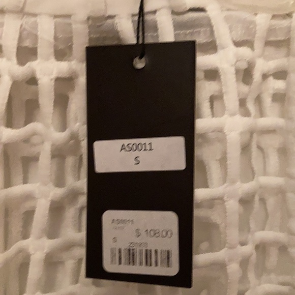 A 1Z45 by LF hollowed out Netted mesh skirt - Picture 3 of 6